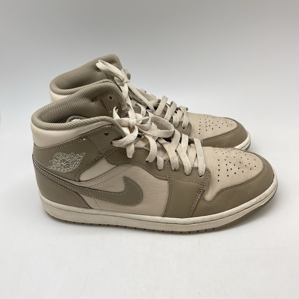 Nike Sneakers Mens 9.5 Air Jordan 1 Mid HF4830-203‎ Legend Brown Casual Shoes